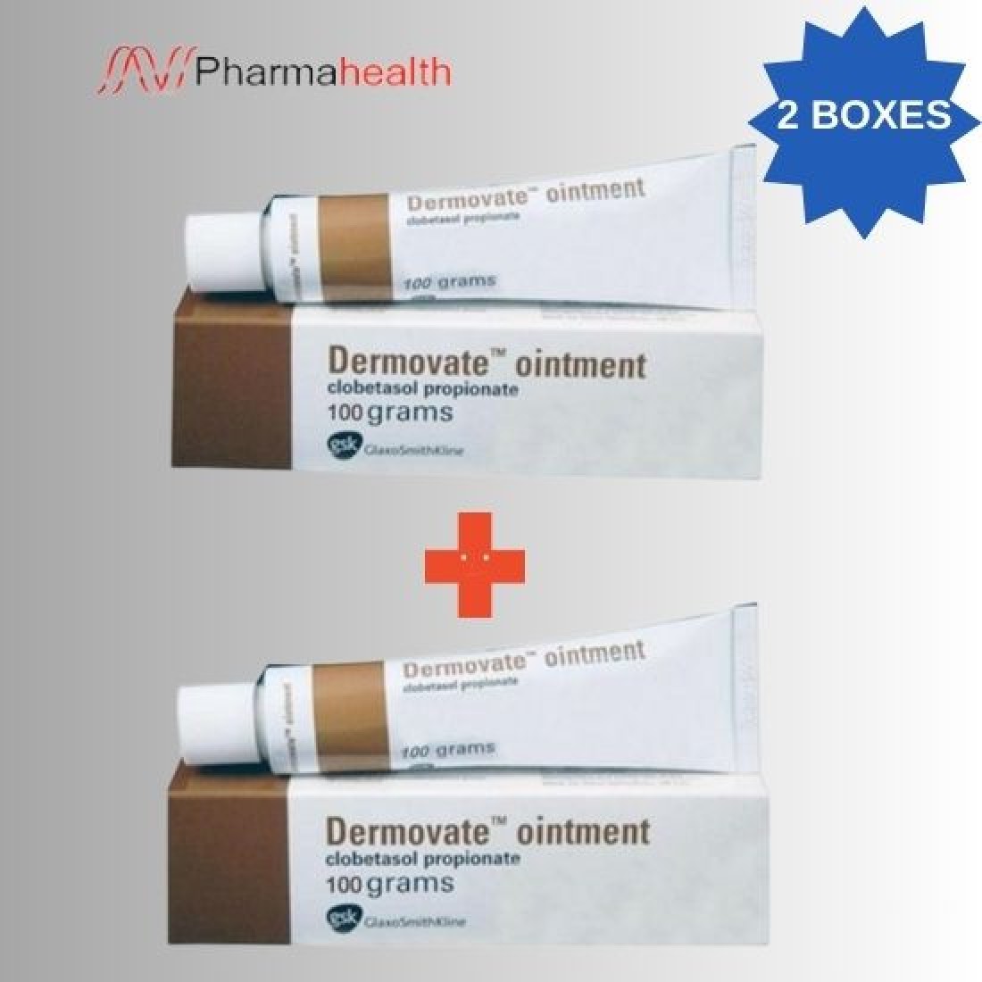 Dermovate Ointment 100 G 2 Box